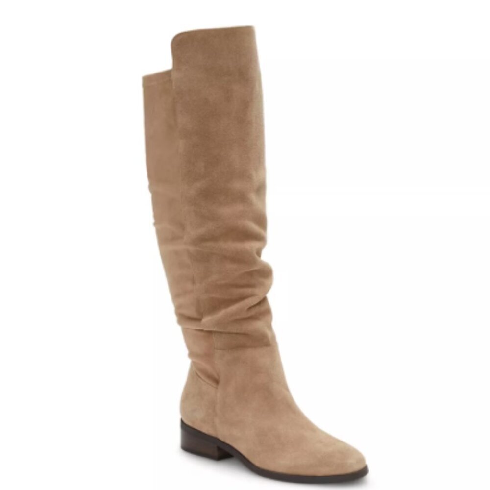 Lucky Brand Calypso Over-the-Knee Boot Suede Boot Size 9.5 NWOT, Festival-Ready
